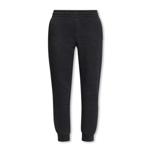 Sweatpants met logo Moschino , Black , Dames