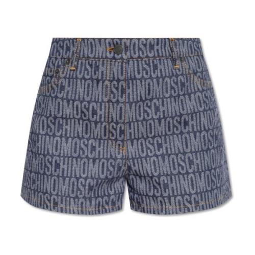 Denim shorts Moschino , Blue , Dames