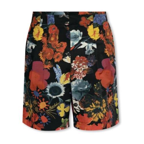 Bloemen shorts Moschino , Multicolor , Heren