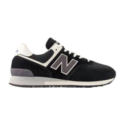 Mesh Suede Sneakers New Balance , Black , Unisex