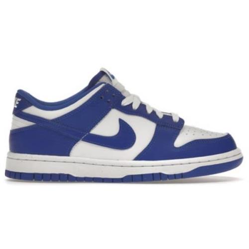 Lage Leren Sneakers Nike , Blue , Dames