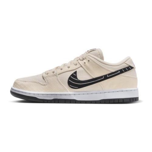 Heldere Jade Fossil Dunk Laag Nike , Beige , Heren