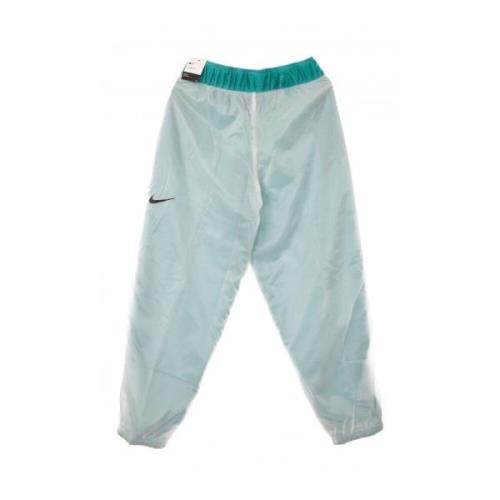Hoge taille geweven mesh sportbroek Nike , Green , Dames