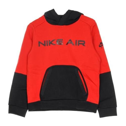 Rood/Zwart Air Hoodie Nike , Red , Dames