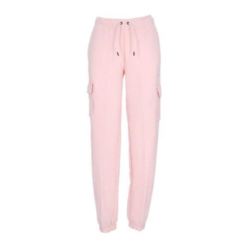 Essential Fleece Cargo Broek Nike , Pink , Dames