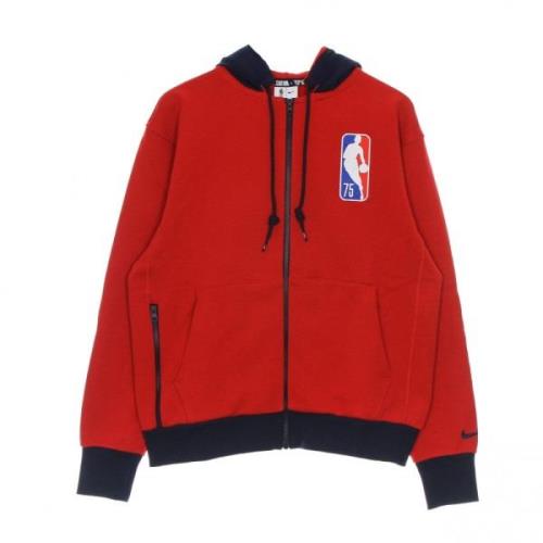NBA Fleece Full-Zip Hoodie Bronet Nike , Red , Heren