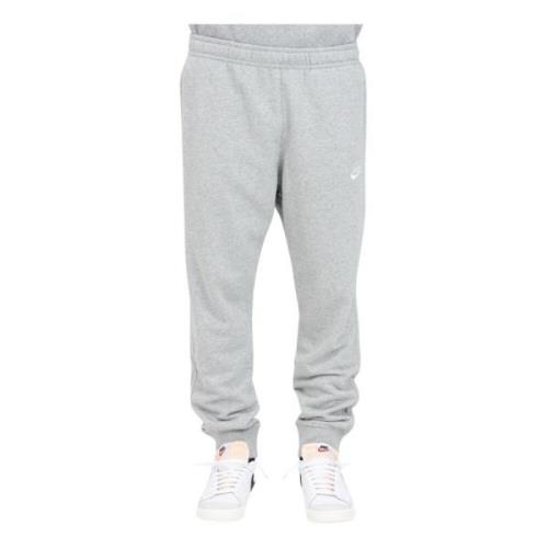 Logo Sweatpants in Grijs Nike , Gray , Heren