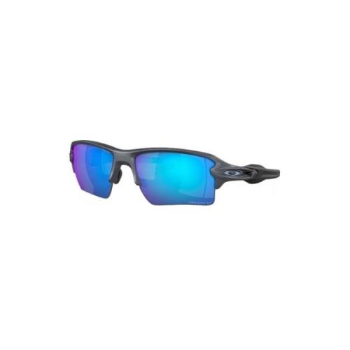 Blauwe Zonnebril met Accessoires Oakley , Black , Heren