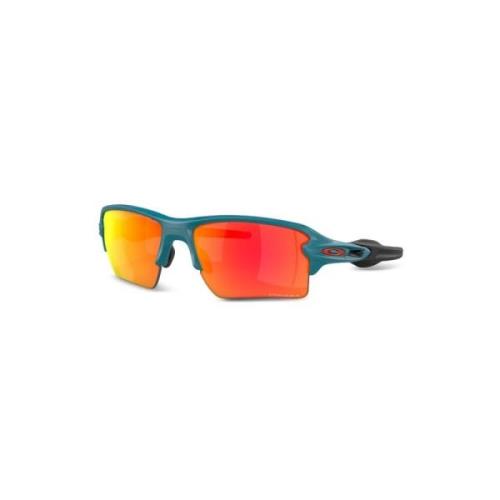 Blauwe Zonnebril met Originele Hoes Oakley , Blue , Heren