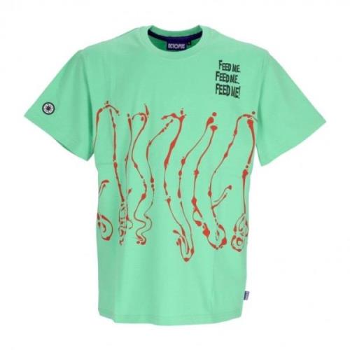 T-shirts Octopus , Green , Heren