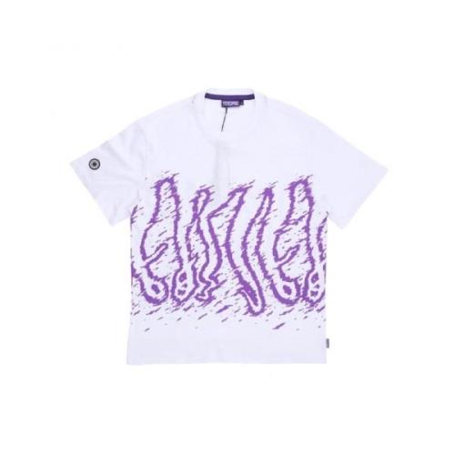 T-shirts Octopus , White , Heren