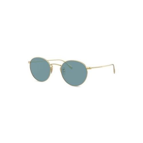 Gold Sungles with Accessories Oliver Peoples , Yellow , Dames