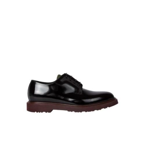 Premium Leren Zakelijke Schoenen Paul Smith , Black , Heren