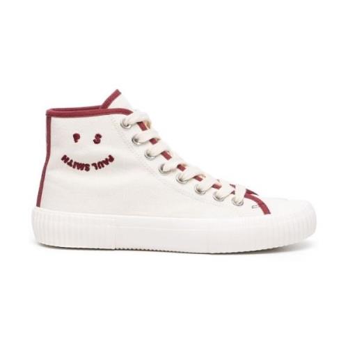 Hoge Off White Sneakers Paul Smith , White , Dames