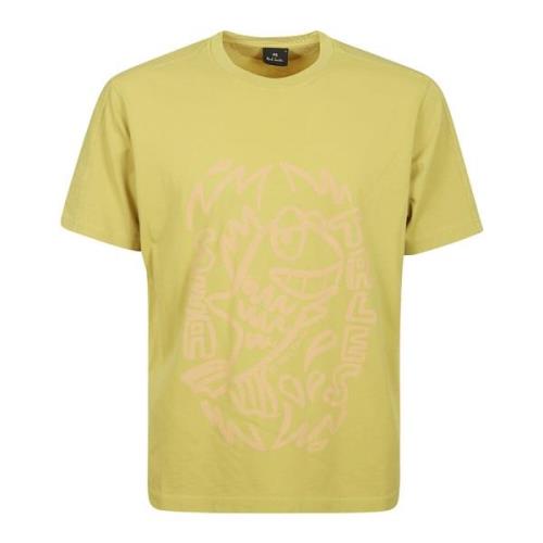 Zeeverhalen T-shirt Paul Smith , Yellow , Heren