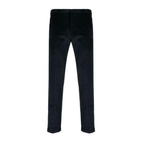 Marineblauwe Corduroy Broek Paul Smith , Blue , Heren