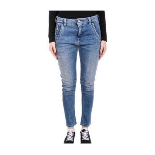 Bovenliggende broek Pepe Jeans , Blue , Dames
