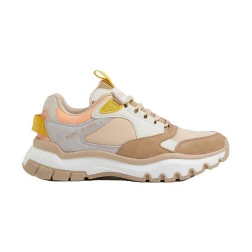 Sneakers Pepe Jeans , Beige , Dames