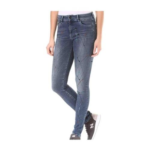 Pixie verfbroeken Pepe Jeans , Blue , Dames