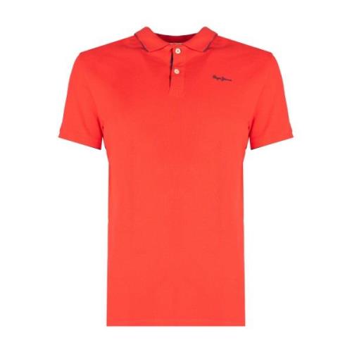 ; Lucas; Polo t-shirt Pepe Jeans , Red , Heren