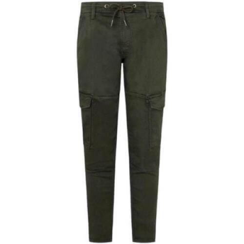 Slim-fit Trousers Pepe Jeans , Green , Heren