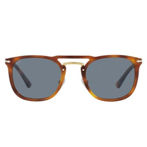 Vierkante handgemaakte zonnebril Persol , Orange , Unisex