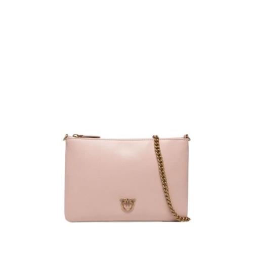 Cross Body Bags Pinko , Pink , Dames