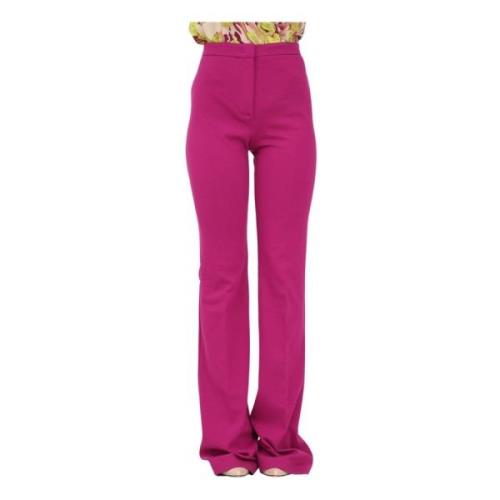 Straight Trousers Pinko , Purple , Dames