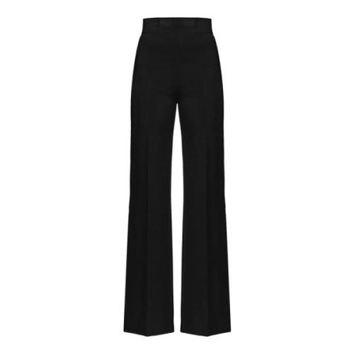 Wide Trousers Pinko , Black , Dames