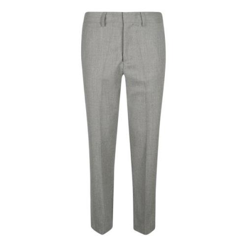 Straight Trousers P.a.r.o.s.h. , Gray , Dames