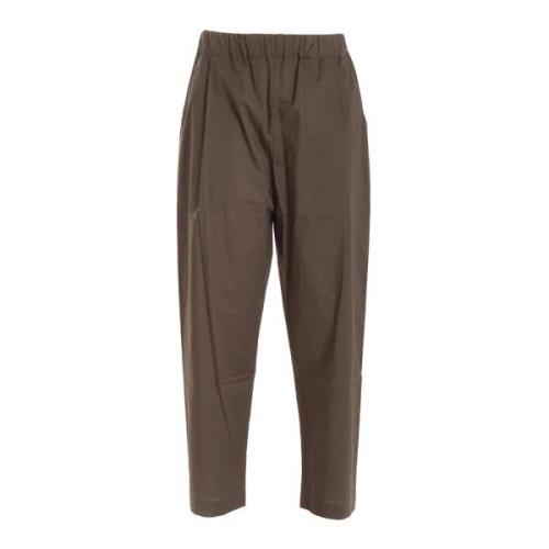 Wide Trousers Laneus , Brown , Heren