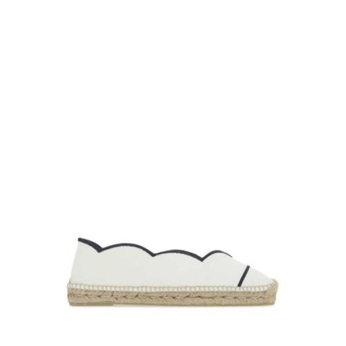 Ivoor Canvas Espadrilles Castañer , White , Dames