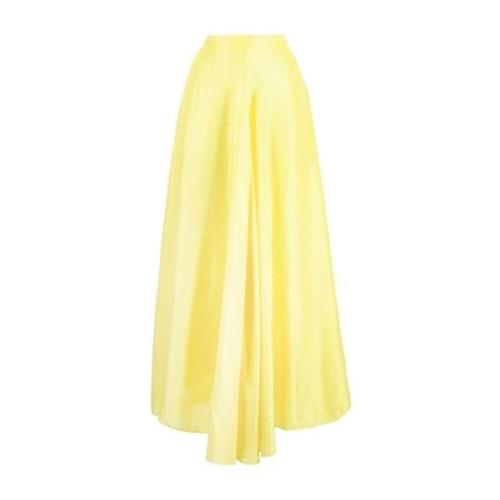 Maxi Skirts Forte Forte , Yellow , Dames