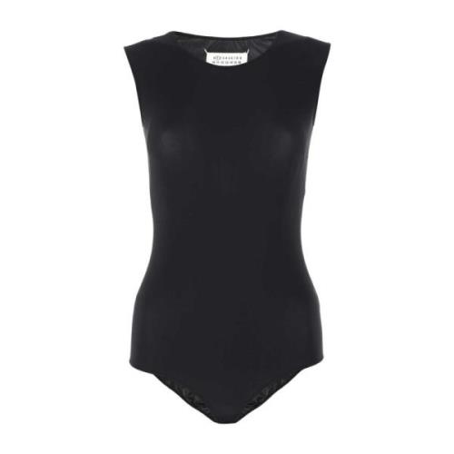 Mouwloos technisch bodysuit Maison Margiela , Black , Dames