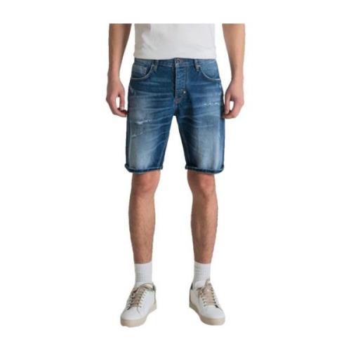 Denim Shorts Antony Morato , Blue , Heren