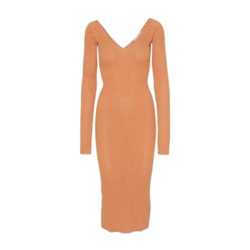 Jurk Remain Birger Christensen , Orange , Dames