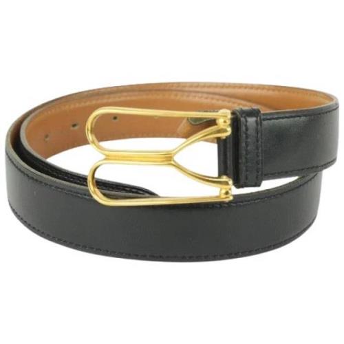 Tweedehands riem Hermès Vintage , Black , Dames