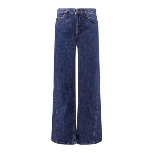 Wide Jeans A.p.c. , Blue , Dames