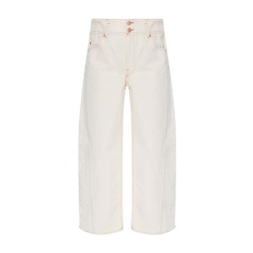 ‘Thea’ high-waisted jeans Ulla Johnson , White , Dames