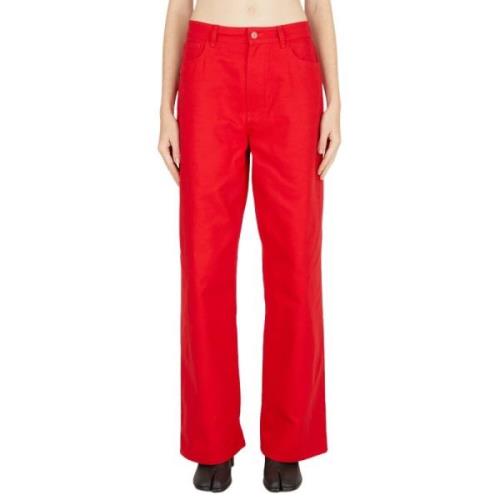 Jeans Raf Simons , Red , Dames