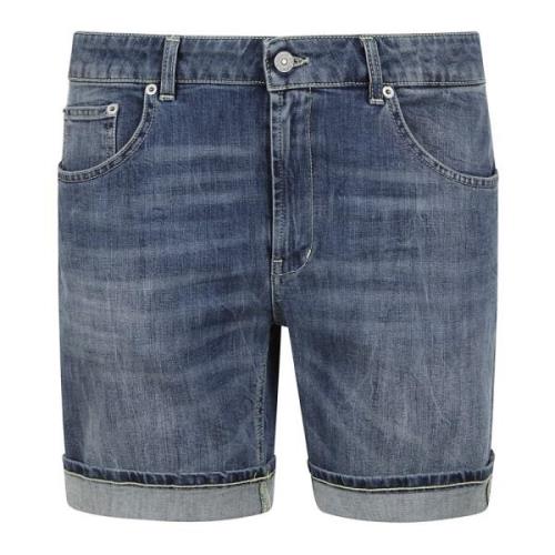 Shorts Denim Dondup , Blue , Heren