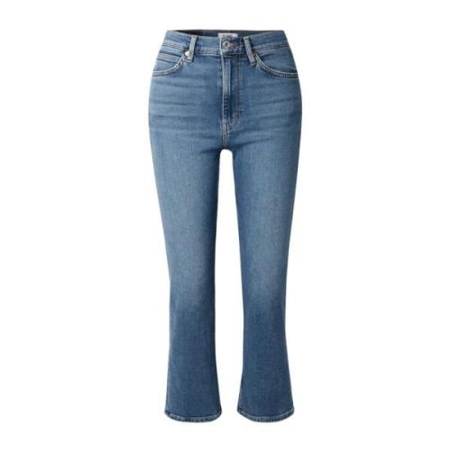 Cropped Jeans Re/Done , Blue , Dames