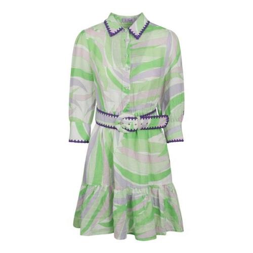 Shirt Dresses MC2 Saint Barth , Green , Dames