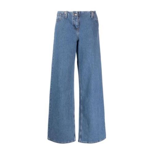Wijde pijp denim jeans Magda Butrym , Blue , Dames