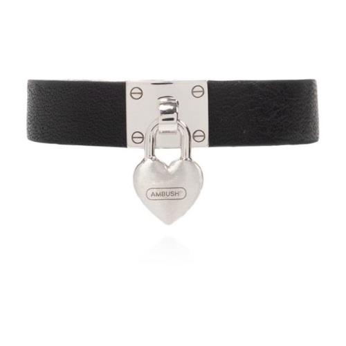 Leren armband Ambush , Black , Dames