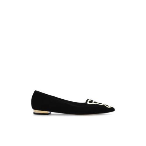 Suède ballerina's Sophia Webster , Black , Dames