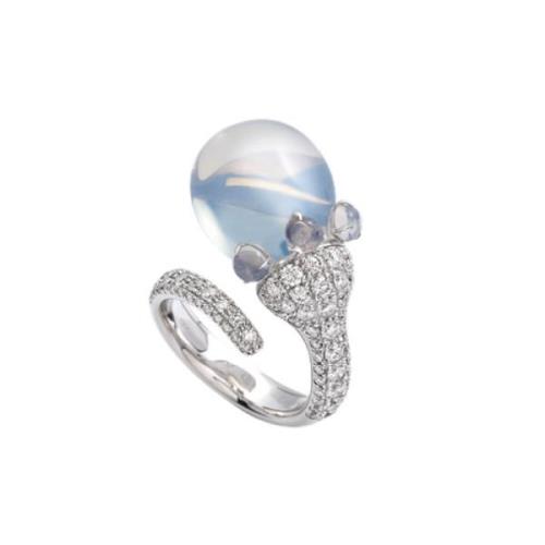 Vrolijke Diamanten Ring Chantecler , Gray , Dames