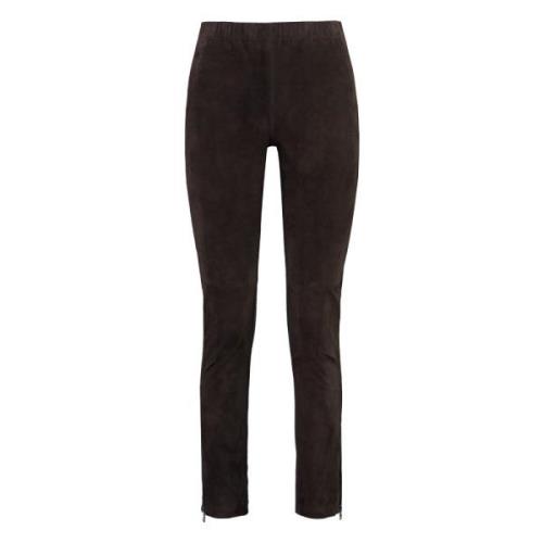 Slim-fit Trousers P.a.r.o.s.h. , Brown , Dames