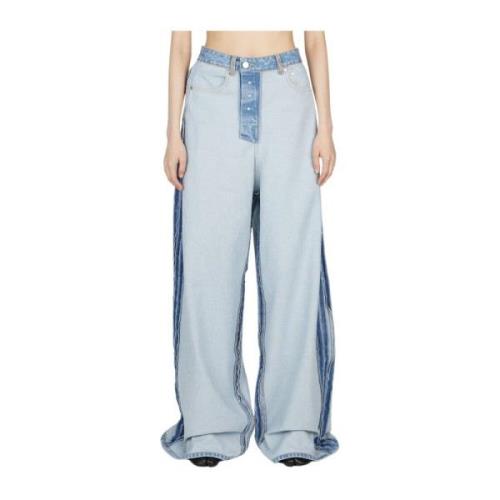 Inside Out Jeans met hoge taille Vetements , Blue , Dames