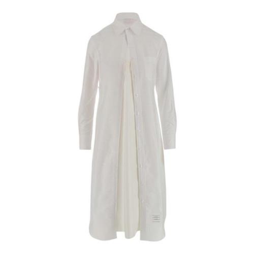 Shirt Dresses Thom Browne , White , Dames